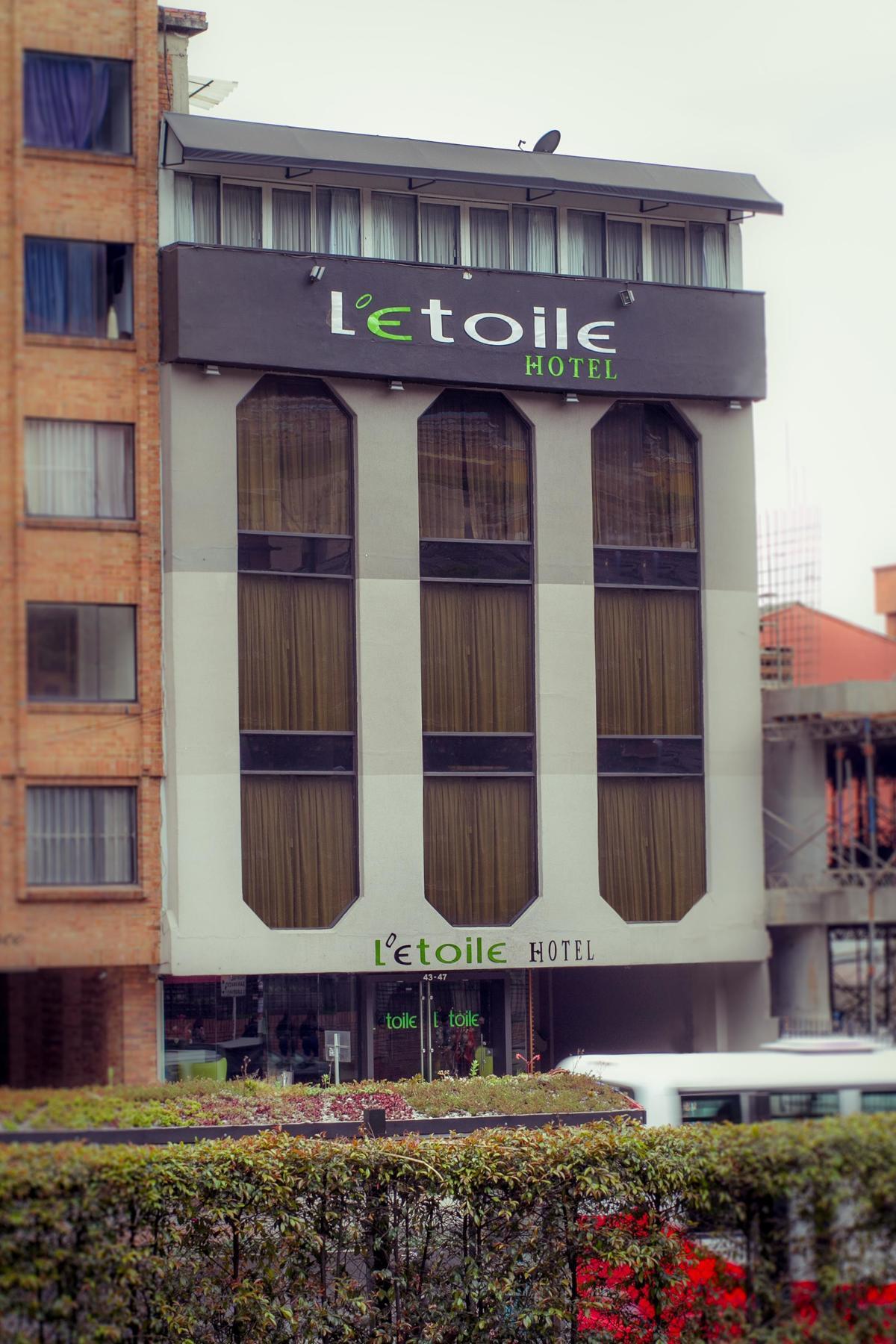Hotel L'Etoile Javeriana Bogotá Zewnętrze zdjęcie